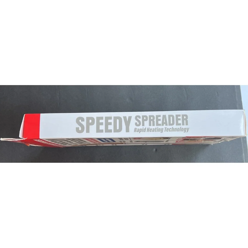 Speedy Spreader Heated Butter Knife As Seen On TV Rechargeable Stainless Steel